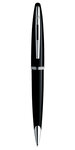 Waterman carène stylo bille  noir brillant  recharge bleue pointe moyenne  coffret cadeau