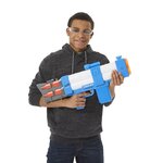 Nerf - roblox arsenal - blaster motorisé pulse laser - 10 fléchettes nerf - - chargeur et code pour objet virtuel dans le jeu