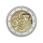 2 euros commémorative Malte Erasmus 2022 BU Coincard.