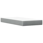 vidaXL Lit avec tiroirs et matelas 90x200 cm bois massif de pin