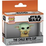 Porte-clés Funko Pocket Pop! Mandalorian - Child w/Cup