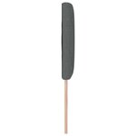 vidaXL Tête de lit avec des lumières à LED Réglable Gris 144 cm tissu