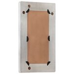 vidaXL Miroir de style aviation 80x50 cm Métal