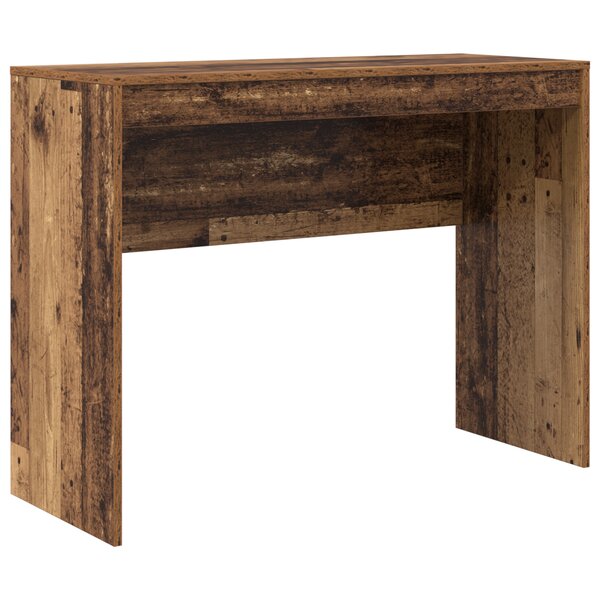 vidaXL Bureau d'écriture Bois ancien Bois d'ingénierie 100 x 40 x 76 cm