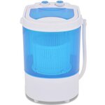 vidaXL Mini machine à laver à cuve unique 2 6 kg