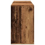 vidaXL Buffet vieux bois 135x41x75 cm bois d'ingénierie