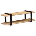 vidaXL Meuble TV 247885 cm Bois de manguier massif