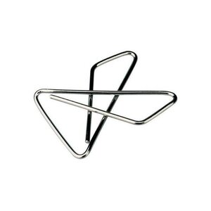 Sachet de 10 Attaches géante papillon nickelée 30 x 40 mm JPC