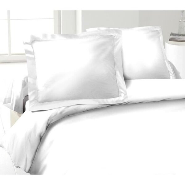 2 taies d'oreillers 100  coton 50 x 70 cm - Blanc