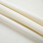 vidaXL Rideaux occultants avec crochets 2 Pièces Velours Crème 140x245 cm