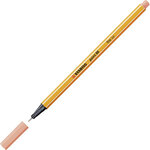 Stylo-Feutre POINT 88 Pointe Fine 0 4 mm Abricot STABILO