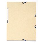 Chemise 3 Rabats À Élastiques Carte Lustrée 400g/m2 ® - A4 - Couleurs Assorties Pastel - X 50 - Exacompta