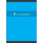 cahier agrafé A4 96 pages70g grands carreaux coloris aléatoires CONQUÉRANT