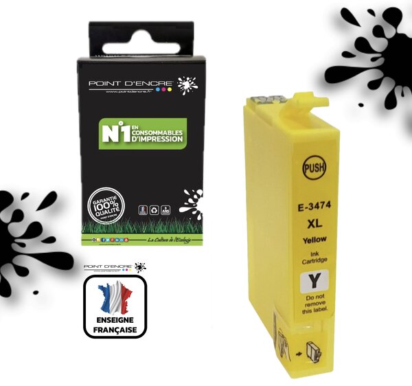 34XL- Balle de golf - JAUNE - Grande capacité