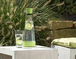Carafe avec support rafraîchissant FLOW Slim Friends,Vert Clair EMSA