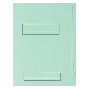 Chemises dossier 2 rabats oxford 24 x 32 cm vert pastel - paquet de 50