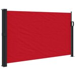 vidaXL Auvent latéral rétractable rouge 120x500 cm
