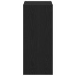 vidaXL Bibliothèque Chêne noir 40 x 30 x 71 5 cm Bois d'ingénierie