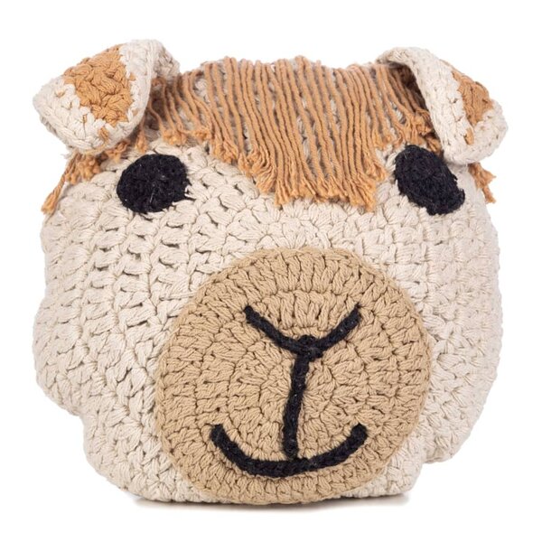KidsDepot Coussin pour enfants Alpaca 38 cm Coton