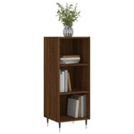 vidaXL Buffet chêne marron 34 5x32 5x90 cm bois d'ingénierie