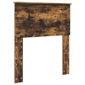 vidaXL Tête de lit Chêne fumé 75 cm Bois d'ingénierie