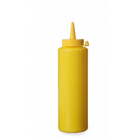 Flacon distributeur à sauce jaune - 0 35 litre - l2g -  - 0 0