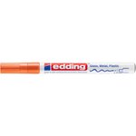 Marqueur Peinture Brillante 751 Orange Pointe Ronde 1-2 mm x 6 EDDING