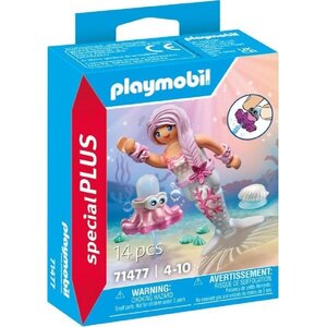 PLAYMOBIL 71477 - Sirène avec pieuvre à éclabousser