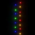 vidaXL Guirlande LED compacte avec 400 LED Multicolores 13 m PVC