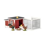 Schleich figurine 42421 poulailler - farm world