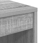 vidaXL Bureau Sonoma gris 70 x 50 x 76 cm Bois d'ingénierie