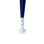 vidaXL Tente de fête Bleu et Blanc 400 x 400 x 266 cm