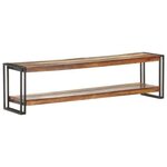 vidaXL Meuble TV 150x30x40 cm Bois de récupération massif
