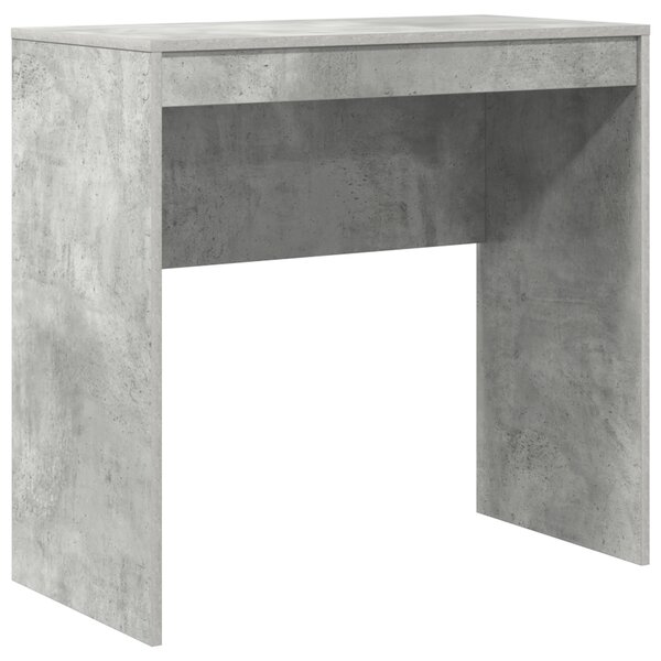 vidaXL Bureau d'écriture moderne Gris béton