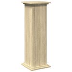 vidaXL Piédestal avec rangement chêne sonoma bois d'ingénierie