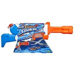 Nerf super soaker - blaster a eau twister -tire 2 jets d'eau torsadés  mécanisme a pompe  jeu d'eau d'extérieur