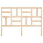 vidaXL Tête de lit 156x4x104 cm Bois massif de pin