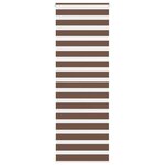 vidaXL Store zèbre marron 75x200 cm largeur du tissu 70 9 cm polyester