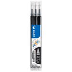 Set de 3 Recharges friXion Ball (BLS-FR7) Noir PILOT