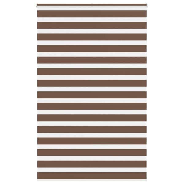 vidaXL Store zèbre marron 145x230cm largeur du tissu 140 9cm polyester