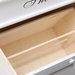 vidaXL Armoire à chaussures Blanc 50 x 28 x 58 cm Bois de Paulownia