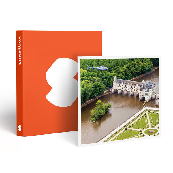 SMARTBOX - Coffret Cadeau Vol en hélicoptère de 25 minutes au-dessus des châteaux de la Loire -  Sport & Aventure