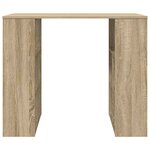 vidaXL Bureau Chêne sonoma 90 x 50 x 75 cm Bois d'ingénierie