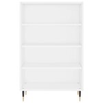 vidaXL Buffet haut blanc 57x35x90 cm bois d'ingénierie