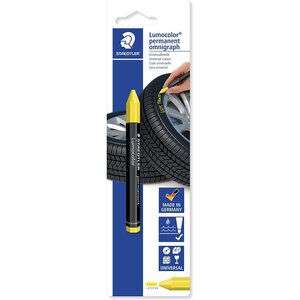 Marqueur permanent Lumocolor pour pneu  blister STAEDTLER