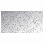 vidaXL Plaques d'aluminium 4 Pièces antidérapantes 40x20 cm