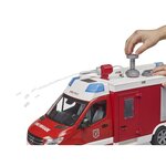 Bruder 02680 - Fourgon de pompiers MB Sprinter avec module son et lumière