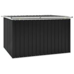 vidaXL Boîte de rangement de jardin Anthracite 171x99x93 cm