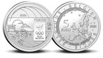 Pièce de monnaie 5 euro Belgique 2020 BU – Equipe de Belgique
