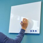 Desq tableau magnétique design blanc 60x90 cm